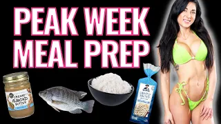 ROAD TO PRO | PEAK WEEK PT 1: MEAL PREPPING