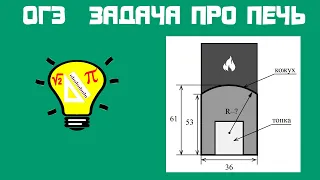 Задача про печь ОГЭ Печь  снабжена  кожухом  вокруг  дверцы  топки