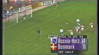 1997 (August 20) Bosnia 3-Denmark 0 (World Cup qualifier).mpg