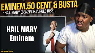 Eminem, 50 Cent & Busta Rhymes - Hail Mary [JA RULE DISS] (REACTION)