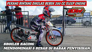 FULL RACE PENYISIHAN KELAS SLEEP ENGINE 200 CC IDW SERI 1 2024, Ful Tim Papan Atas Indonesia