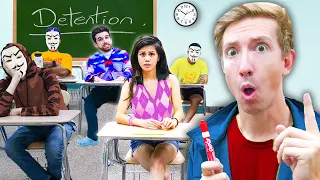 I SNUCK into SCHOOL DETENTION for 24 Hours!