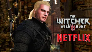 The Witcher 3 - Henry Cavill | Updated Face Mod | The Witcher 3 Mod (Netflix's The Witcher)