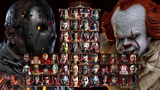 Mortal Kombat 9 - JASON VORHEES & PENNYWISE - Expert Tag Ladder - Gameplay @(1080p) - 60ᶠᵖˢ ✔