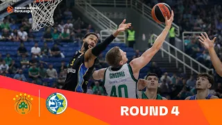 Panathinaikos-Maccabi | Round 4 Highlights | 2023-24 Turkish Airlines EuroLeague