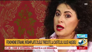 Fenomene stranii întâmplate zilele trecute la Castelul Iuliei Hașdeu. Mărturiile martorilor