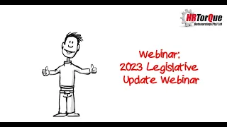 Webinar -  2023 Legislative Update Webinar  29 March 2023