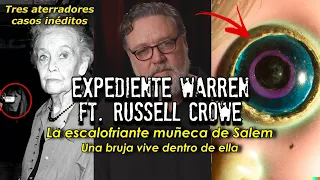 Expediente Warren ft. Russell Crowe ♰⚰️ Encuentran muñeca en casa de una bruja | Algo vive dentro
