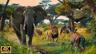 4K African Wildlife: Mana Pools National Park - Scenic Wildlife Film With Real Sounds