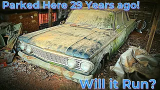 BARN FIND Ford Fairlane Rescue! Will it Run After 29+ Years? Part 1