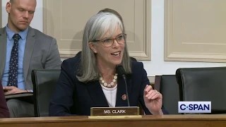 Rep. Clark says Education Secretary Betsy DeVos should resign