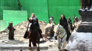 The HOBBIT BOTFA BTS-Thranduil's Moose HD