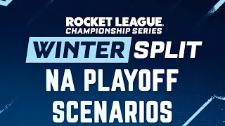 THIS NA TEAM Qualifies for The Winter Major If… | RLCS 21-22 NA Winter Split Playoff Scenarios