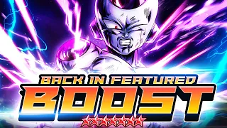 IS HE ACTUALLY IN TOP 10?! REVIVAL FRIEZA ON FEATURED BOOST IS STRONG!  | Dragon Ball Legends