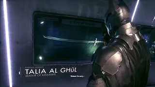 Batman remembers Talia al Ghul...
