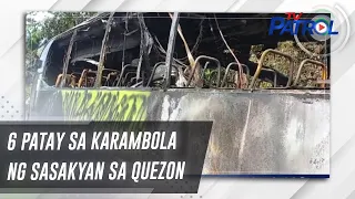 6 patay sa karambola ng sasakyan sa Quezon | TV Patrol