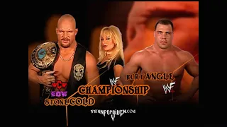 Story of Stone Cold vs. Kurt Angle | Unforgiven 2001