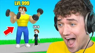 GET HUGE In ROBLOX Simulator!