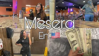 Un Dia En Mi Trabajo Como Mesera En USA 🇺🇸 Cuánto Gano y Que Hago? Mexicana En Estados Unidos