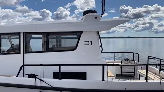 SARGO 31 Aft Door - test drive