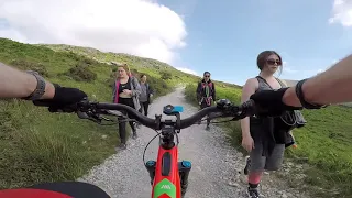 Snowdon ascent Llanberis path ebike