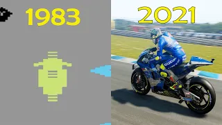 Evolution of Moto Racing Game 1983-2021