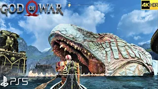 God Of War PS5 - inside the Giant Serpent Part 20 - 4K