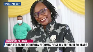 Prof Folasade Ogunsola Becomes UNILAG VC First Female in 60 Years