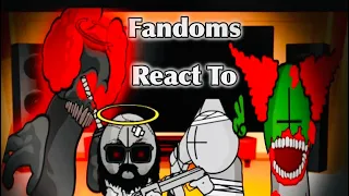 Fandoms React To Madness Combat || GCRV || • Dreamixx •