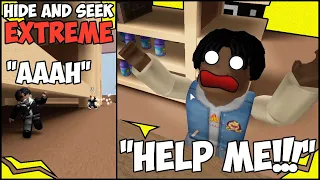 THE MOST GHETTO HIDE AND SEEK EXTREME EVER (ROBLOX)