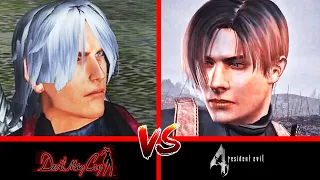 Devil May Cry vs Resident Evil 4 SIMILARITIES