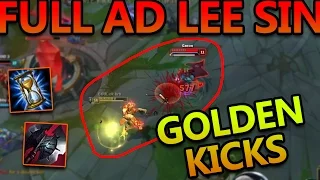 FULL AD LEE SIN MID GOLDEN KICKS - League of Legends Commentary