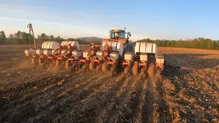 Last day of planting corn on the dairy farm for 2022