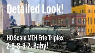 Shortline Histories: History of Erie’s Triplex and MTH (Mike’s Train House) HO Scale 2-8-8-8-2 Model