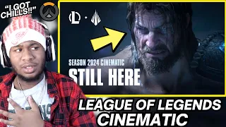 Overwatch Fan Reacts to Still Here Cinematic (League of Legends) REACTION