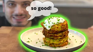 How to Make Zucchini Fritters | Easy Zucchini Recipe in the Air Fryer