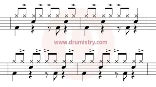 Heathens Drum Sheet   -  No Drums