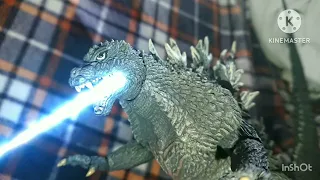 Godzilla vs Rodan Short Battle