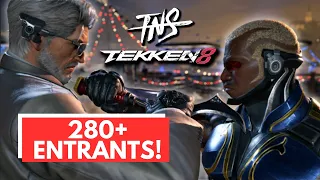 280+ Players! TNS TEKKEN 8 TOURNEY #2 (Raven Victor Claudio Zafina Devil Jin) Pools Top 8 Tournament