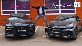 Lexus RX 500h F Sport VS Toyota Crown