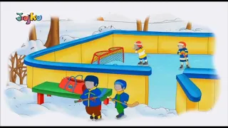 Volám sa Caillou - Čo je ringette, Daždivy deň na plaži, Kajo lezie