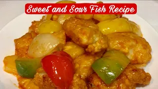 Sweet & Sour Fish (Better than take out!) | Chinese Fish Recipe