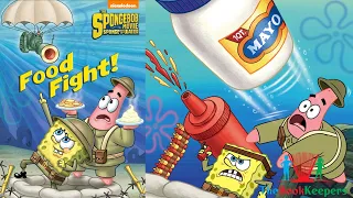 🥙🌭Kids Book Read Aloud: Nickelodeon The SpongeBob Movie Sponge Out Of Water : Food Fight!