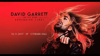 Show David Garrett - São Paulo 16/11/2017