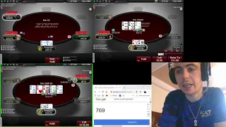 Attempting To Make a Living Off $1/$2 Cash Games on Pokerstars!