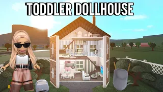 BUILDING A TODDLER ONLY DOLLHOUSE In BLOXBURG | roblox