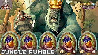 MUKLA IS TRULY KING OF THE JUNGLE - Hearthstone Battlegrounds #gaming #gameplay