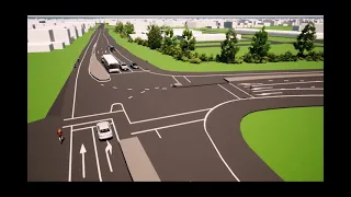 SH1 Rolleston Transport Improvements: indicative fly-through