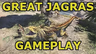 Monster Hunter World Beta: Great Jagras Gameplay