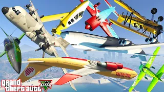 GTA V: Every Airplanes Skills Best Extreme Longer Crash and Fail Compilation